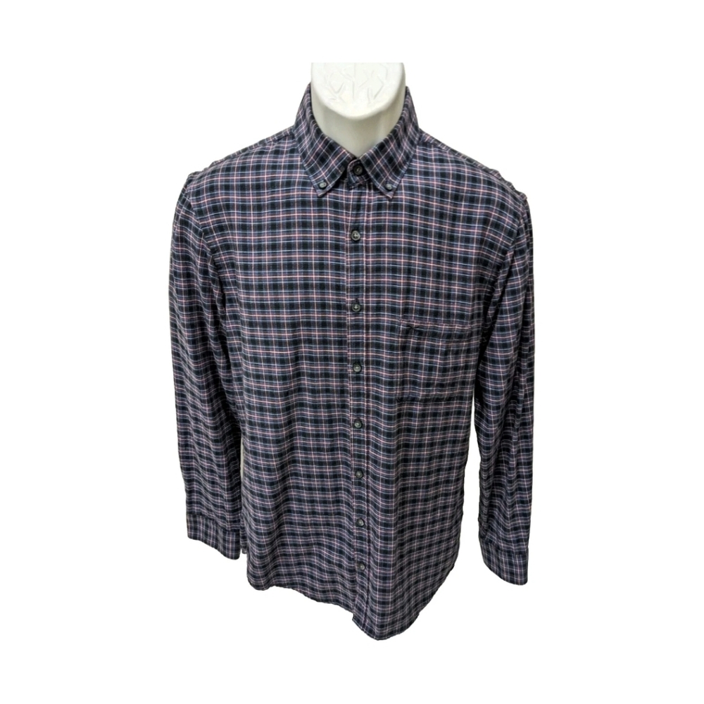 Brax Cosy Light Flannel Shirt S Modern Fit Button Down Long Sleeve #15t